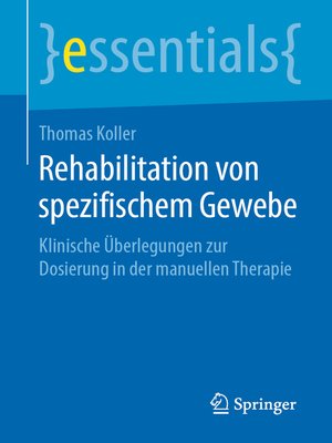 cover image of Rehabilitation von spezifischem Gewebe